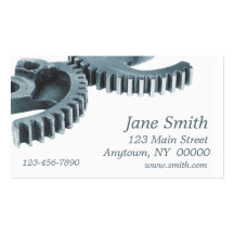 Gears Business Card