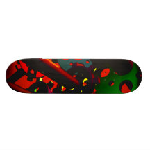 Gears (colour) skate deck
