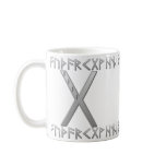 Gebo Rune grey mugs