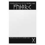 Gebo Rune grey Customized Stationery
