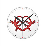 Gecko Heart Clocks
