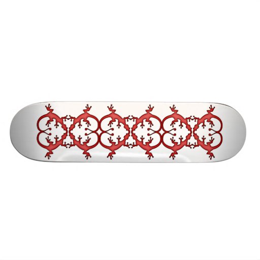 Gecko Heart Skate Deck