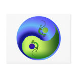 Gecko Yin Yang Postcards