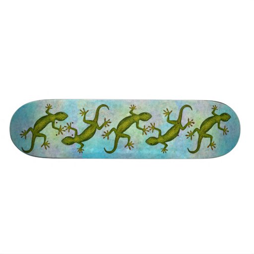 Geckos Custom Skate Board