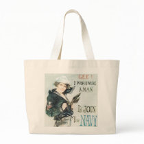Gee!! I Wish I were a Man Canvas Bags