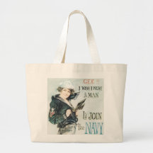 Gee!! I Wish I were a Man Canvas Bags