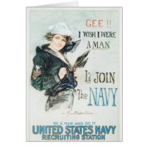 Gee!! I Wish I were a Man Card