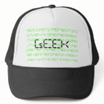 GEEK, 01029932985979087398751845887266488399572... TRUCKER HAT