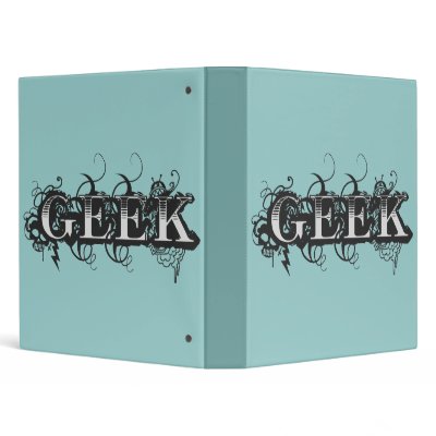 Geek Vinyl Binders by tshirtdart