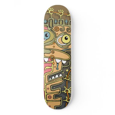 Geek Board Skate Board Decks by givengraphics