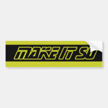 Geek Chic Bumper Sticker