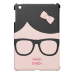 Geek Chick Funny iPad Mini case