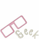 Geek Embroidered Women Polo