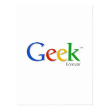 Geek Forever Postcard