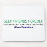 Geek Friends Forever Together We Can Face Zombies