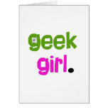 Geek Girl Card