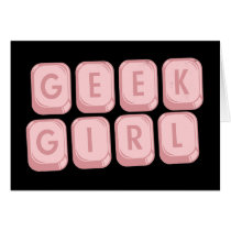Geek Girl Pink Keyboard