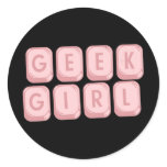 Geek Girl Pink Keyboard