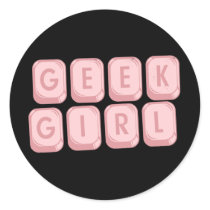 Geek Girl Pink Keyboard