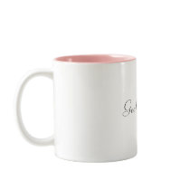 Geek Goddess pink mug