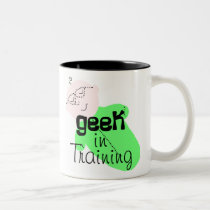 Geek in Training mugs