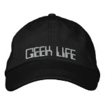 GEEK LIFE embroidered hats