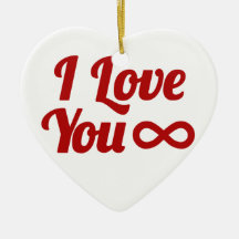 Geek Love Christmas Tree Ornament