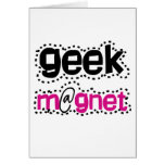 Geek Magnet Greeting Card