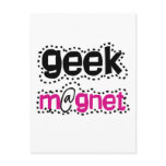 Geek Magnet Post Card