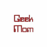 Geek Mom embroidered t shirt Polo Shirt