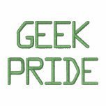 GEEK PRIDE EMBROIDERED HOODED SWEATSHIRT