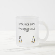 Geek since birth. Linux user since 1998. Coffee Mugs