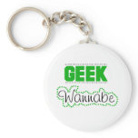 Geek Wannabe Keychain