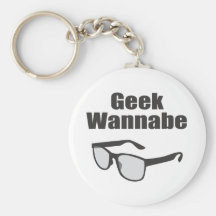 Geek Wannabe Keychain