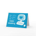 Geek Wedding Invitations Greeting Card