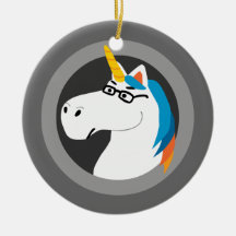 Geekicorn Christmas Tree Ornament