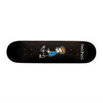 GeekPunk Black Skateboard
