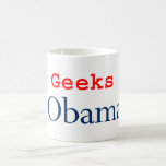 Geeks for Obama Mug mugs