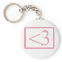 Geek's Heart Key Chain
