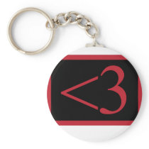 Geek's Heart Key Chains