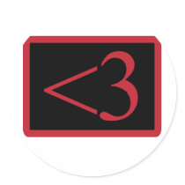 Geek's Heart Stickers