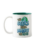 Geeks Inherit Earth Coffee Mug