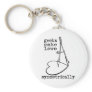 Geeks Make Love Symmetrically Key Chain