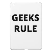 Geeks Rule iPad Mini Cases