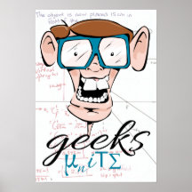 Geeks Unite Print