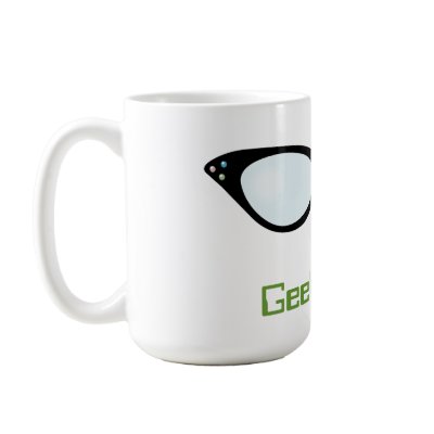 Geeky Chic Mug by NightOwlsMenagerie