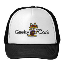 Geeky est le nouveau cool casquettes de camionneur
