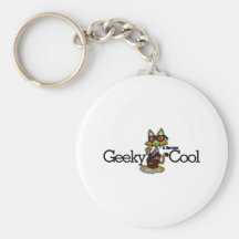 Geeky est le nouveau cool porte-clé