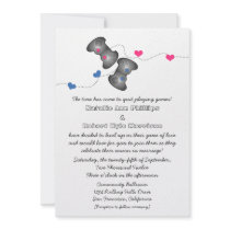 Geeky Gamers Wedding Invitation