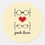 Geeky Glasses Stickers